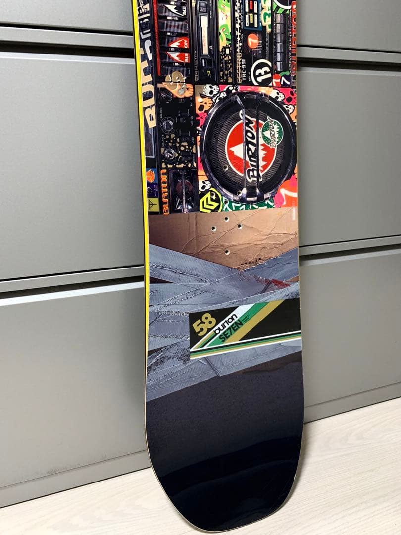 希少【美品】BURTON バートン✨SEVEN158 ✨バートン✨3Dプレート付