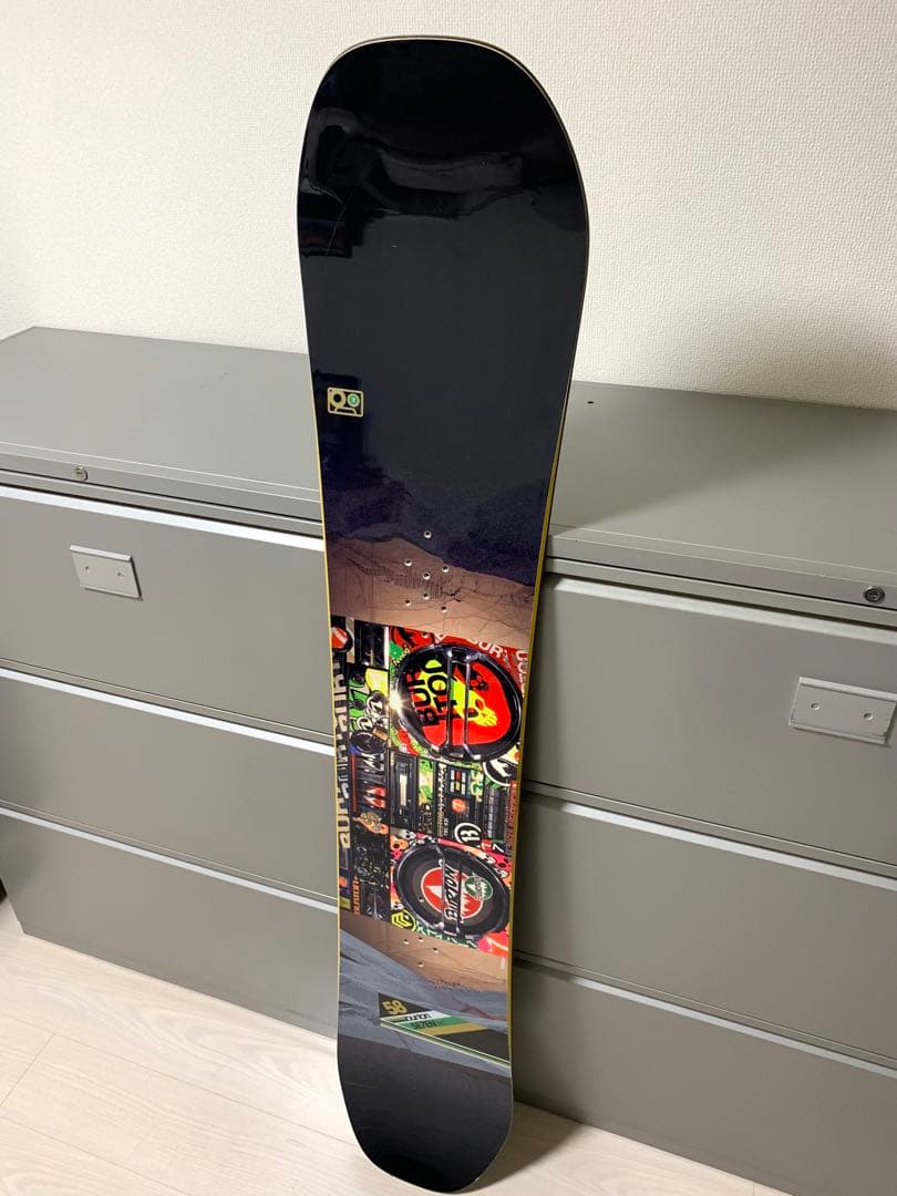 希少【美品】BURTON バートン✨SEVEN158 ✨バートン✨3Dプレート付