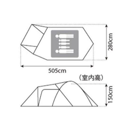 スノーピーク アメニティドーム SDE-001　キャンプ　テント　アウトドア