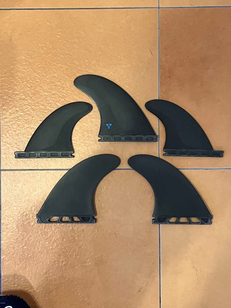 Futures fins alpha F6 QD2 375 マルチフィン