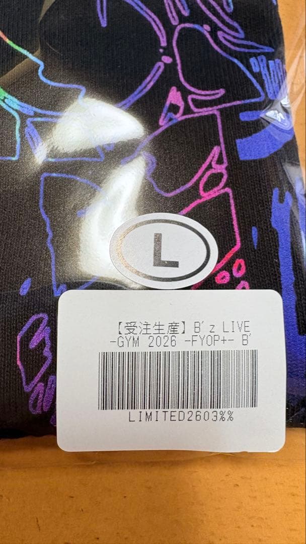 【新品未開封】 Lサイズ B'z Party限定オリジナルTシャツFYOP