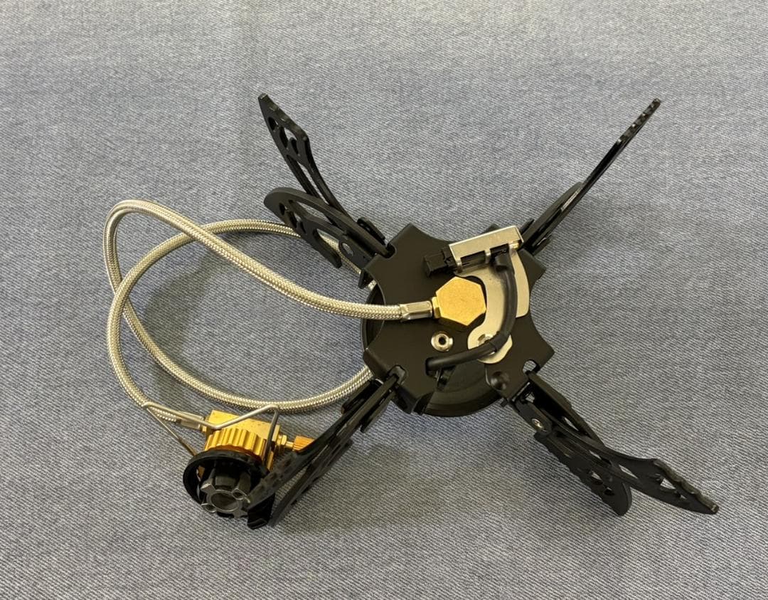 新品未使用‼保管品‼Buerk シングルバーナーコンロ+各種ガス缶アダプター