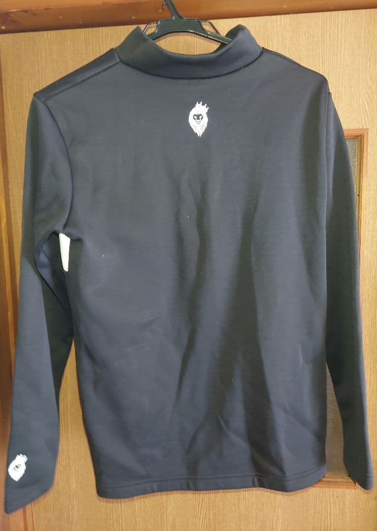 【中古品】V12 メンズ長袖　モックネックシャツ　裏起毛　M