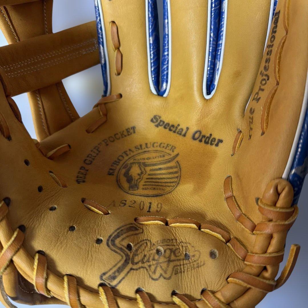 久保田スラッガー　2019 限定 ペイズリー柄　軟式グローブ