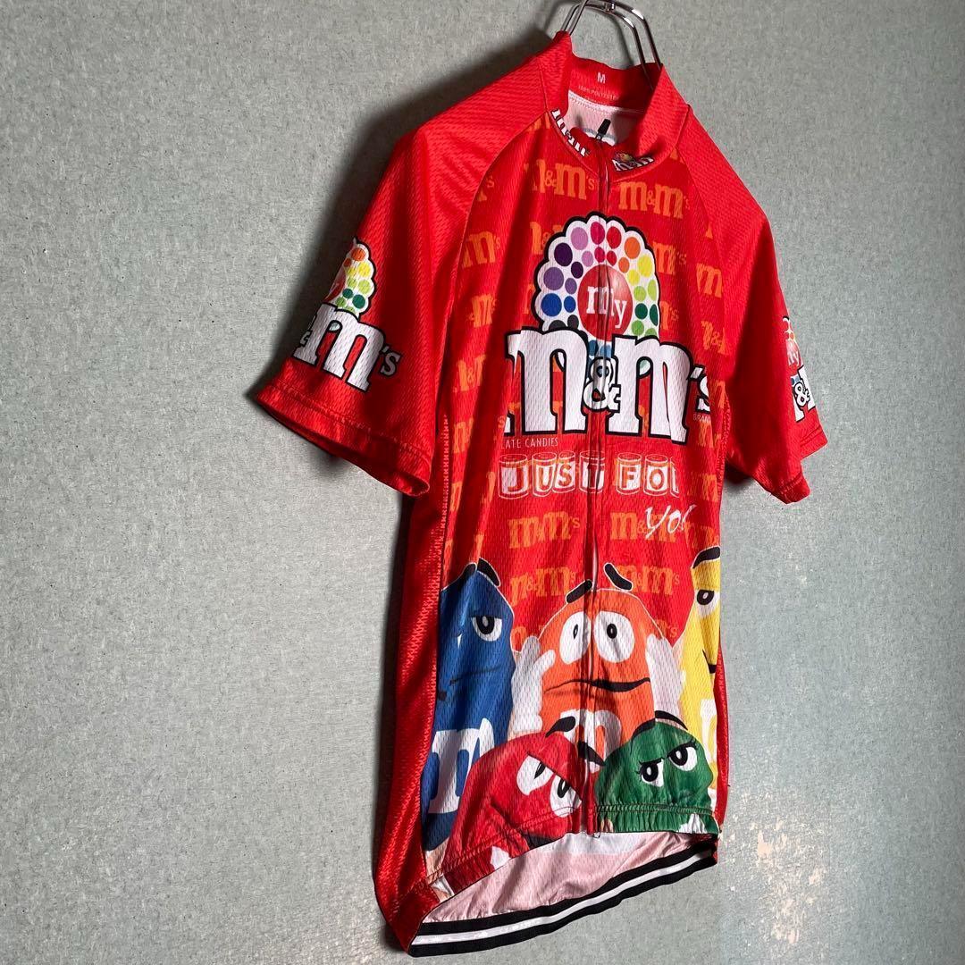 M　サイクルウェア　m&m’s　エムアンドエムズ　キャラクター　カラフル