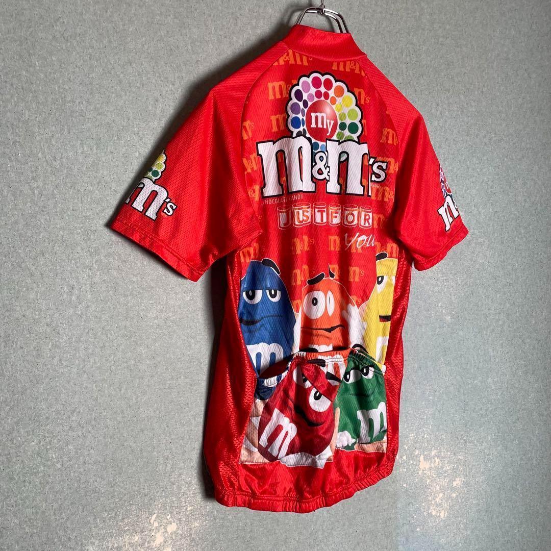 M　サイクルウェア　m&m’s　エムアンドエムズ　キャラクター　カラフル