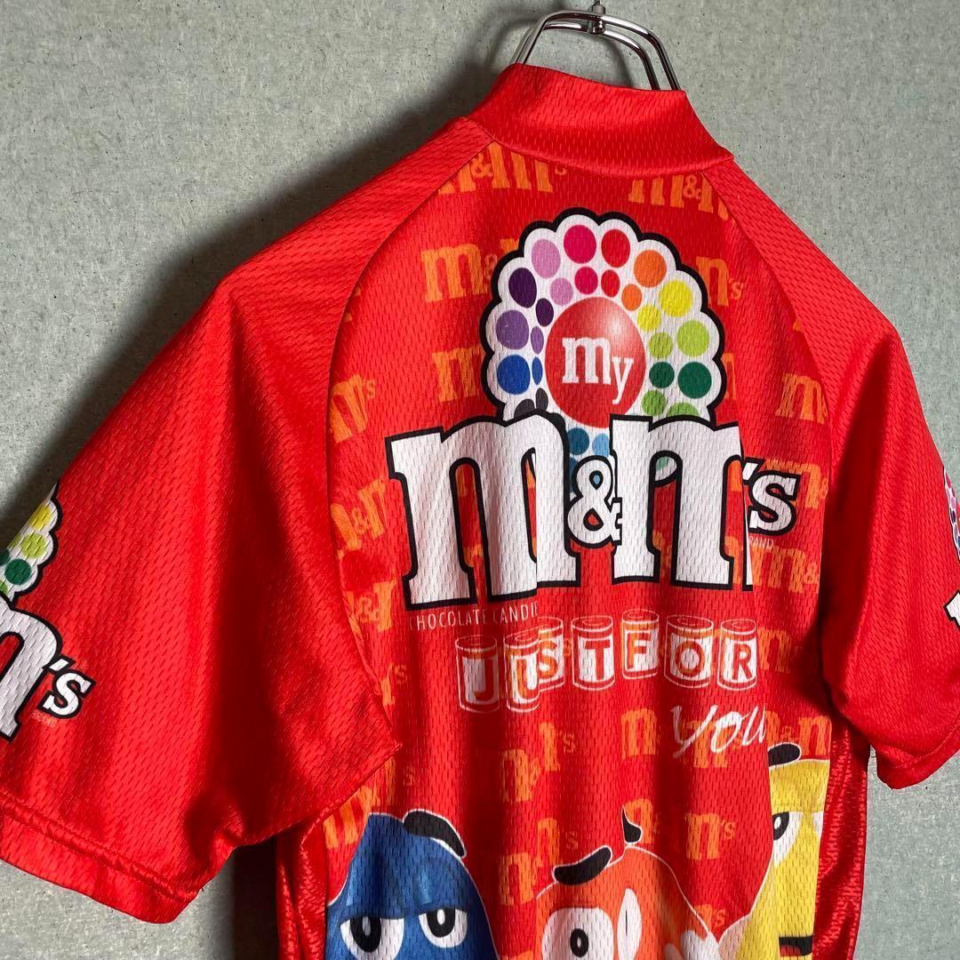 M　サイクルウェア　m&m’s　エムアンドエムズ　キャラクター　カラフル