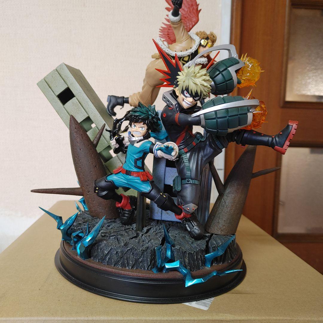 僕のヒーローアカデミア フィギュア リペイント、ジオラマ