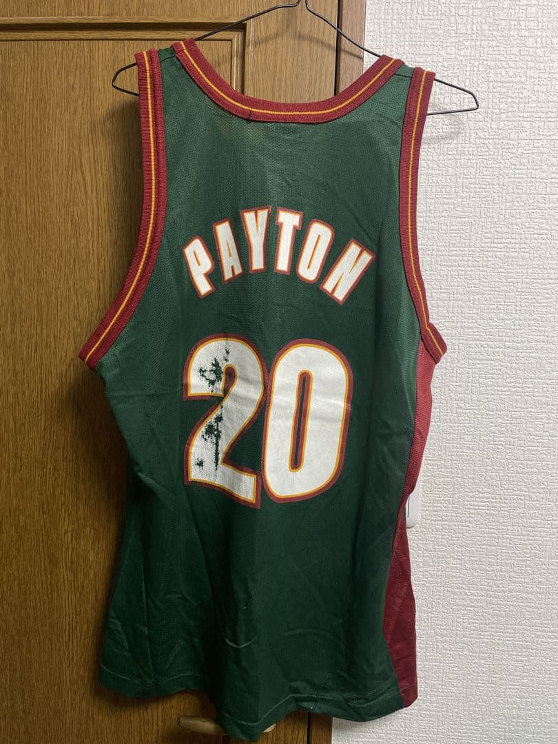90s NBA スーパーソニックス ゲイリーペイトン ユニフォーム チャンピオン