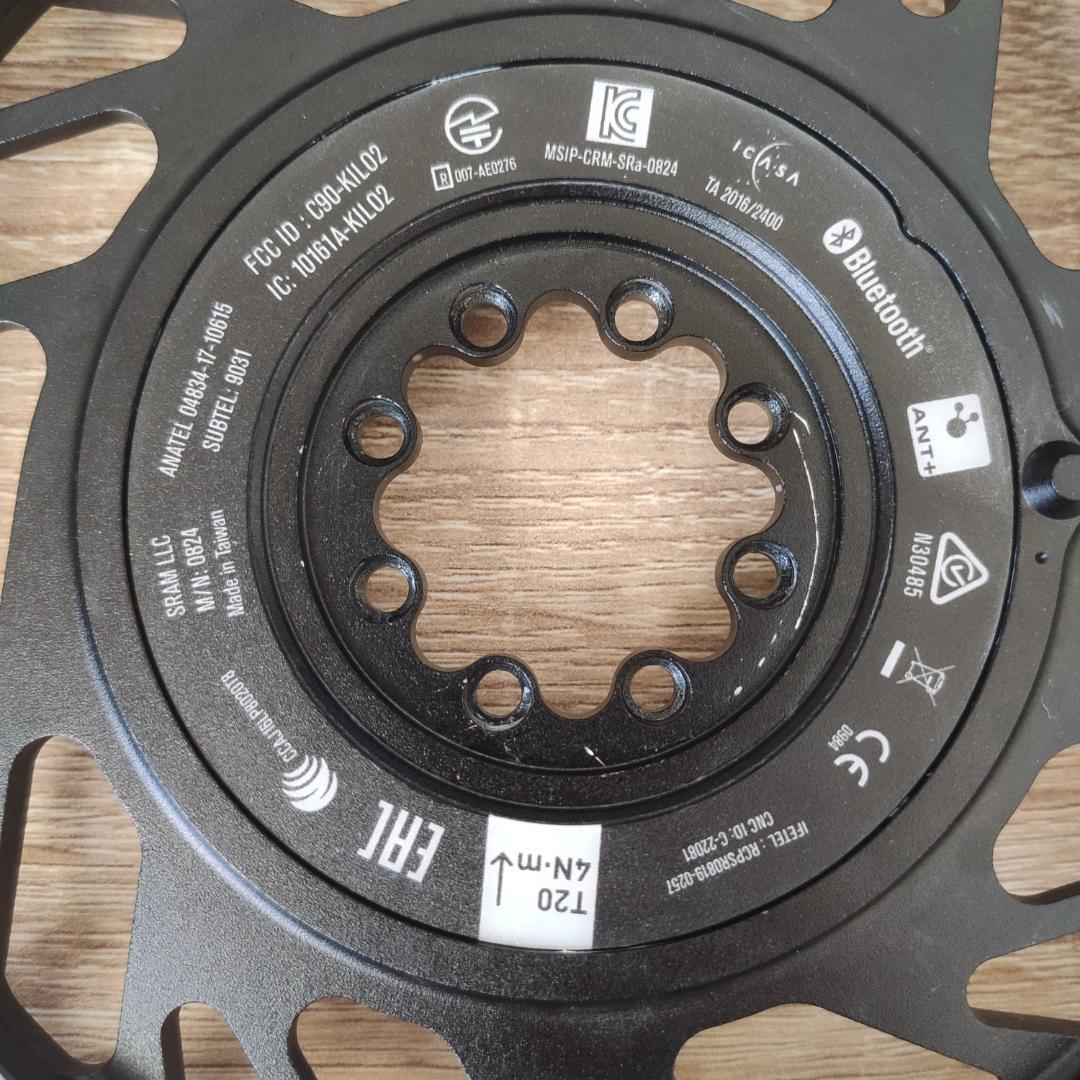 SRAM RED AXS クランク 50-37T Quarq パワーメーター付