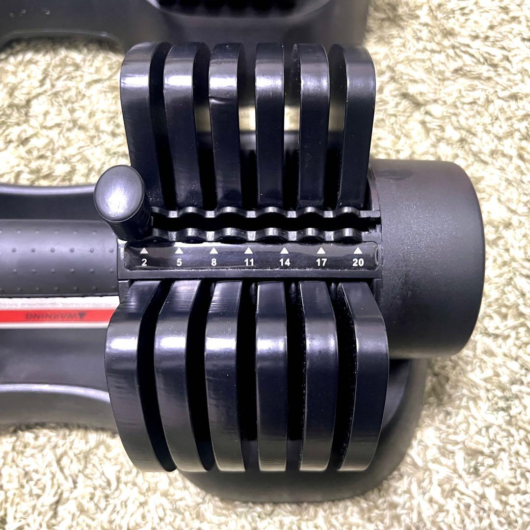 購入時注意！　2-① 片方　ATIVAFIT 可変式ダンベル 2-20kg