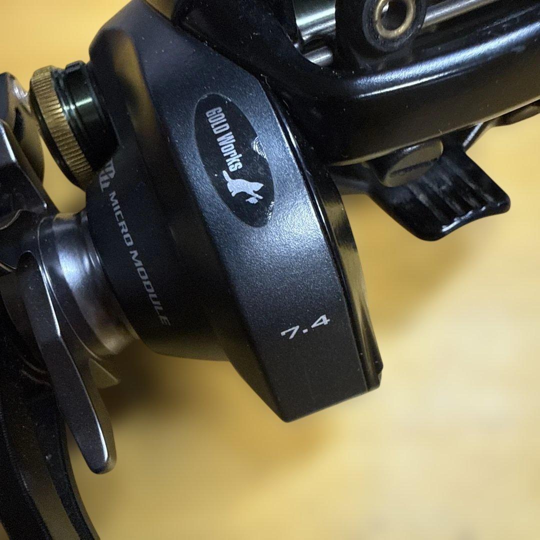 shimano US CURADO 200HG　バリアルハンドル付き