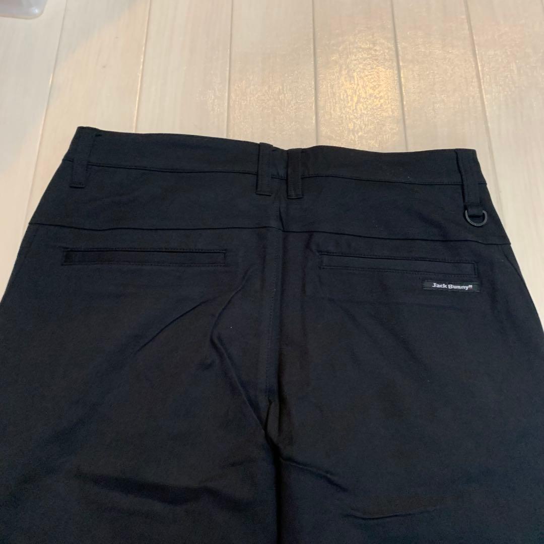 新品■10,450円【ジャックバニー 】メンズ　ロングパンツ　4/M ゴルフ　黒