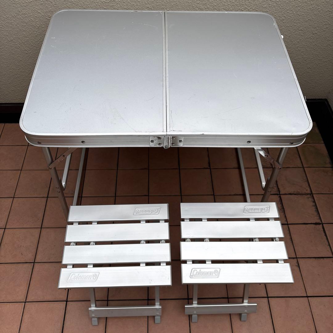 ☆Colemanミニアルミピクニックテーブル MODEL 170-5611 廃盤