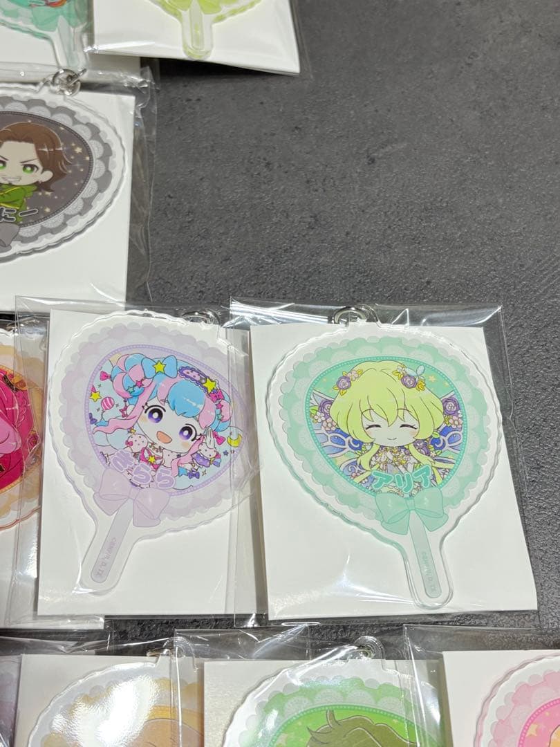 アイカツ　オール　大衣装展　グラフアート　アクリルキーホルダー　38点　まとめ