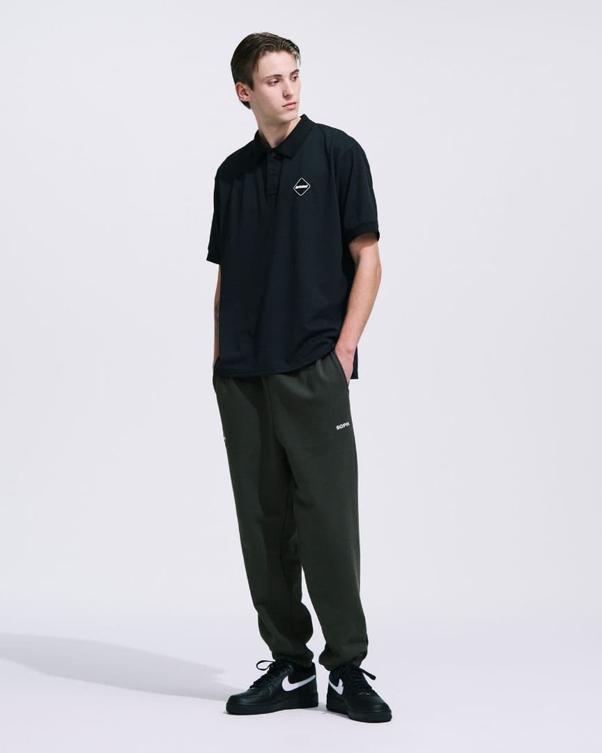 新品タグ付き F.C.Real BReistol EMBLEM POLO XL