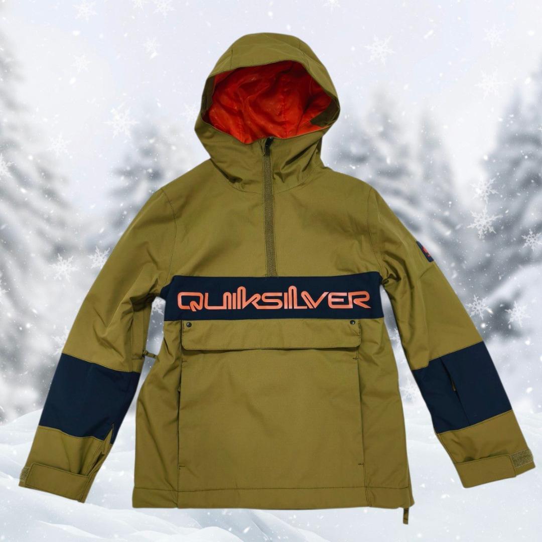 【最終値下】未使用級 QUIKSILVER スノボウェア 上下セット 130