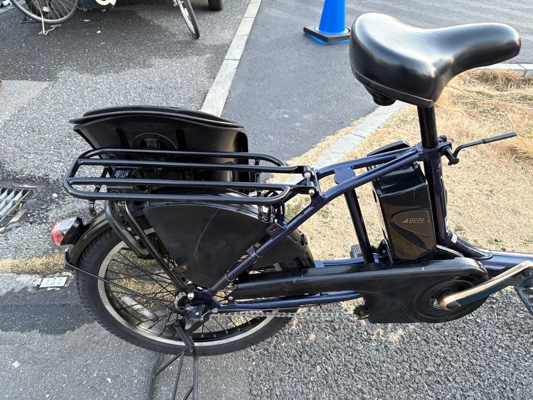 中古20㌅Panasonic電動アシスト自転車　13.2Ah3点灯　大阪　039