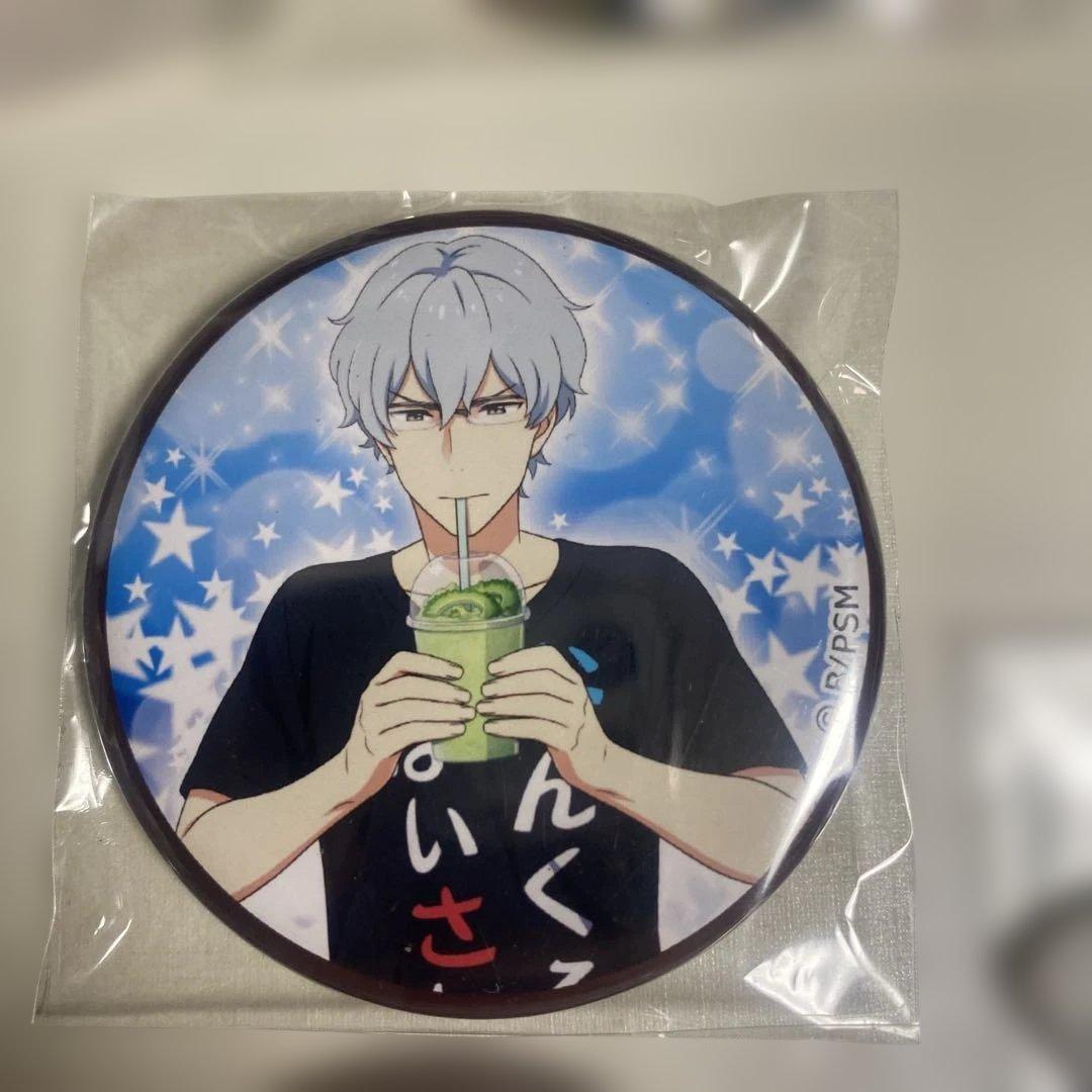 アイドルマスター SideM」の硲道夫（はざまみちお）のビッグ缶バッジ