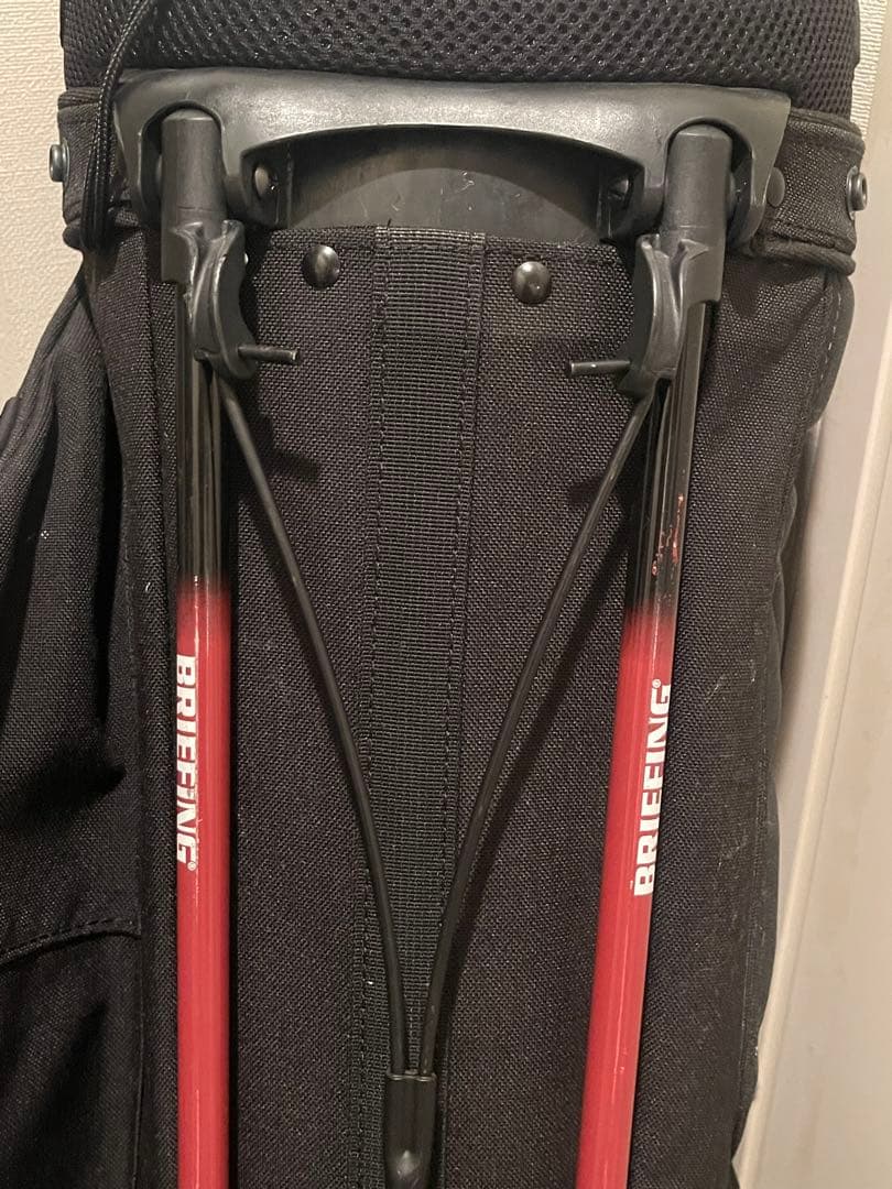 BRIEFING GOLF スタンド付きゴルフバッグ ブラック　CR-2