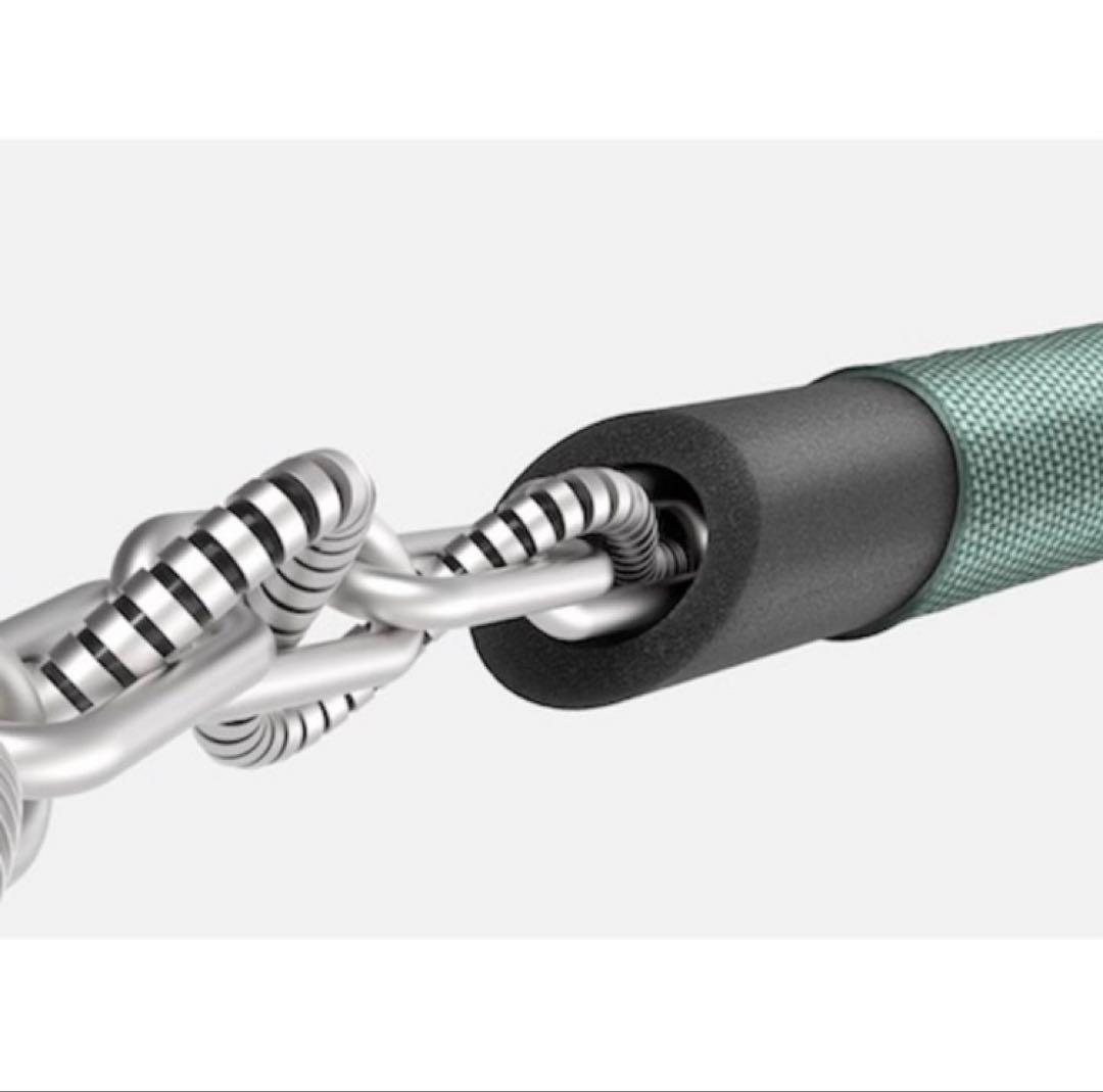 ABUS アブス 6206K 110 グースロック 形状記憶チェーン 自転車 鍵