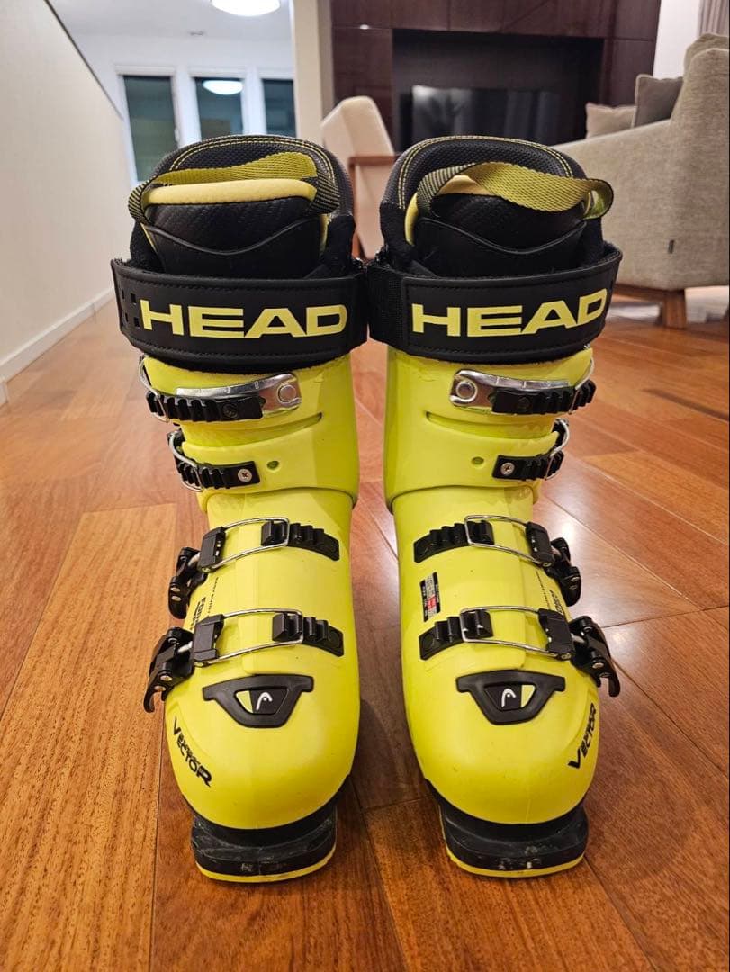 HEAD VECTOR EVO 105 SLスキー用ブーツ イエロー 超美品