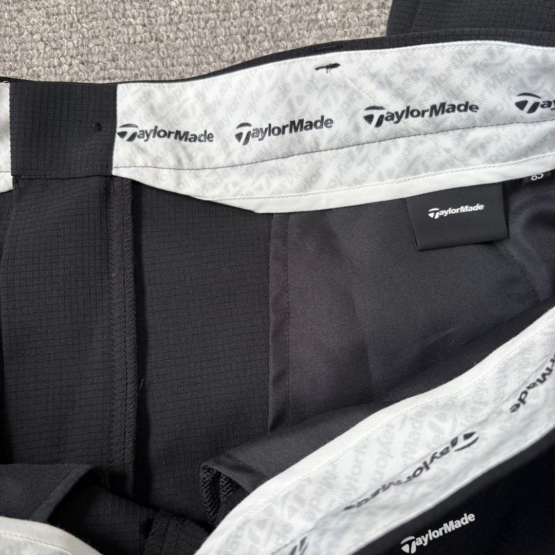 【超美品】TaylorMade　ストレッチウーブンパンツ　ブラック８５