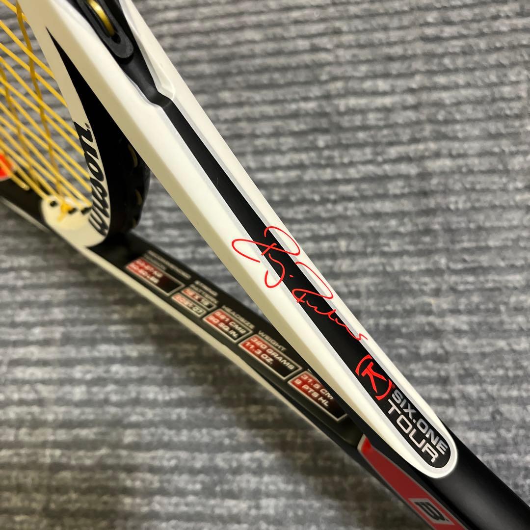 Wilson K Six One Tour 90,G2フェデラーモデル (美品)
