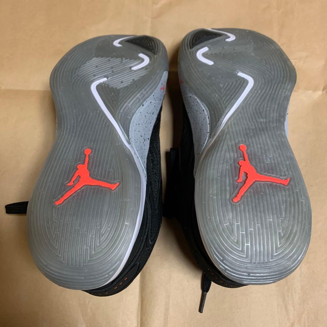 美品25.5cm JORDAN BRAND ルカ2 ブラック