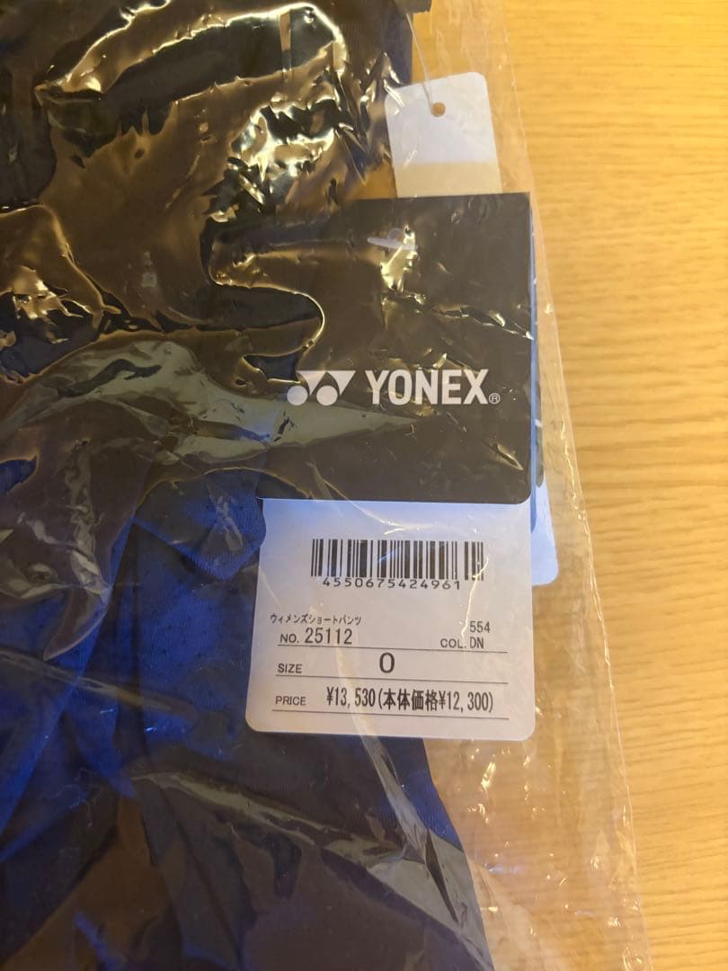 YONEX　ウィメンズショートパンツ　サイズＯ
