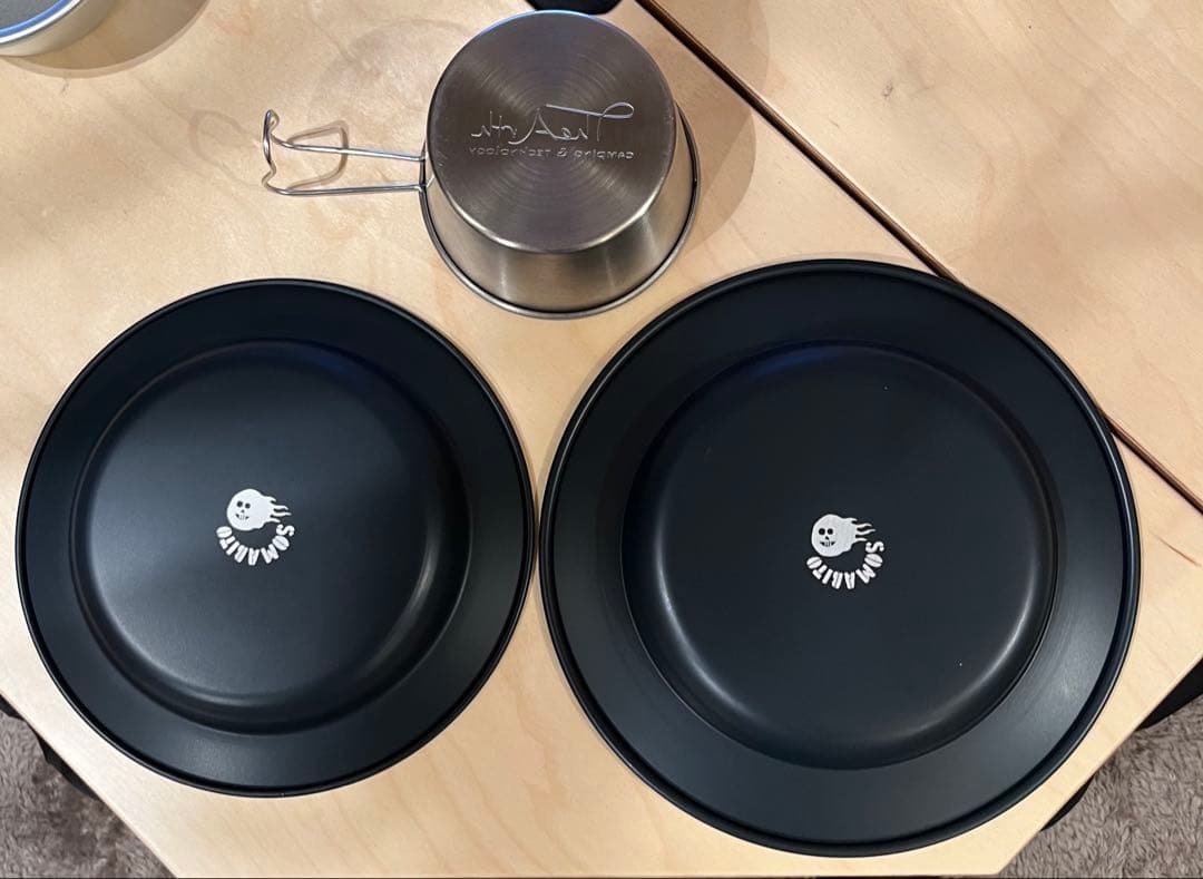 【値引き不可】somabito ソマプレート　BLACK セット