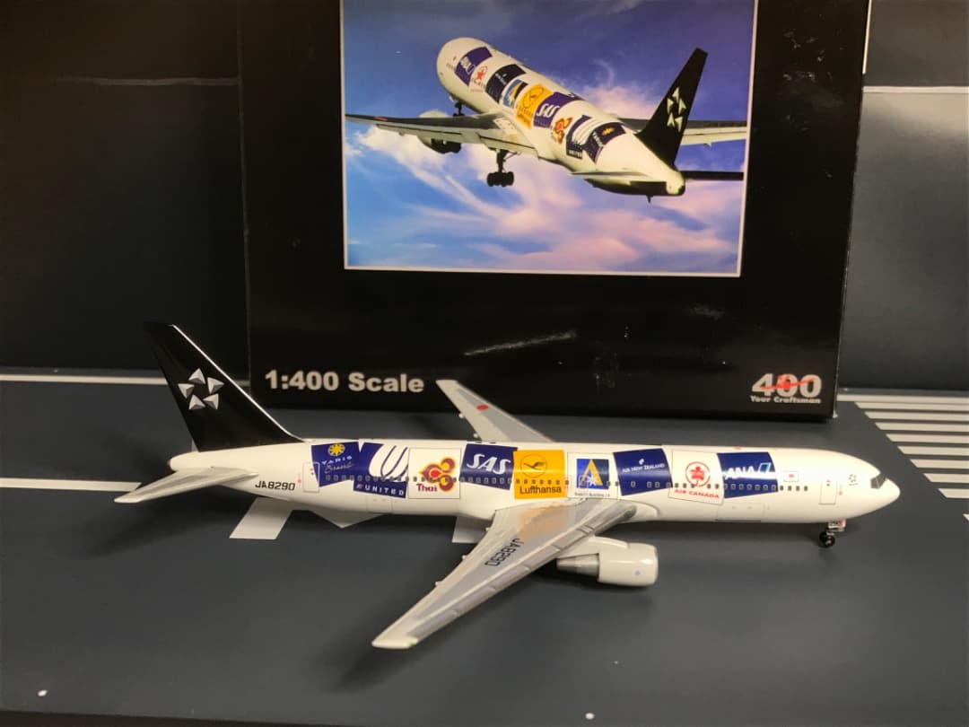 激レア　 B767 スターアライアンス塗装　ANA 1/400