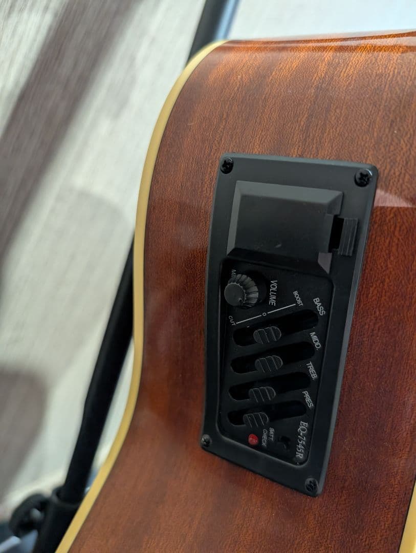 良音/YAMAHA　FS720S 改エレアコ 補修跡有り