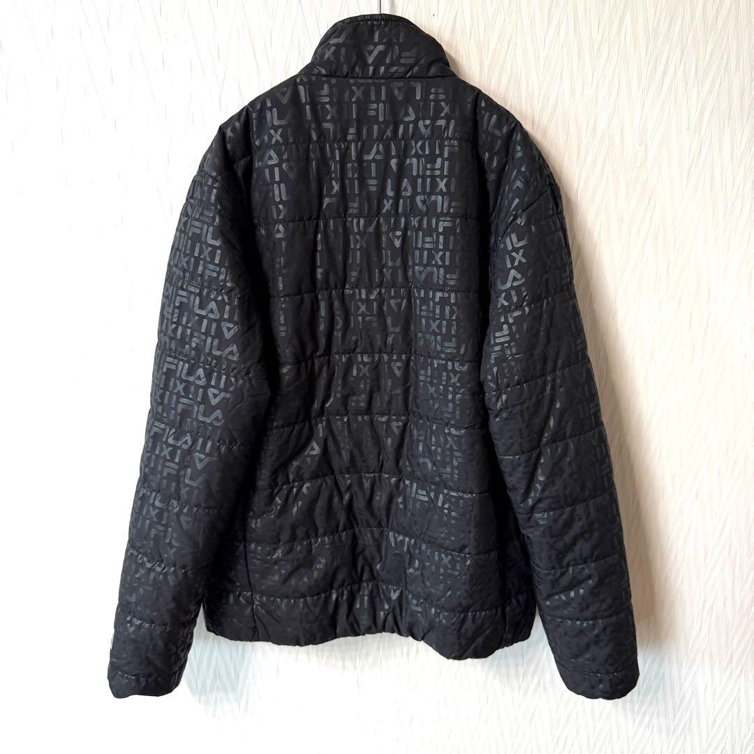 【極美品】FILA GOLF セットアップ M ブラック メンズ ゴルフウェア