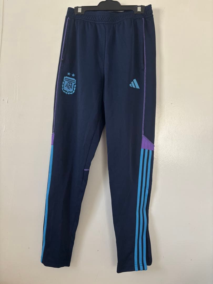 adidas アルゼンチン代表 ジャージ S ネイビーセットアップ
