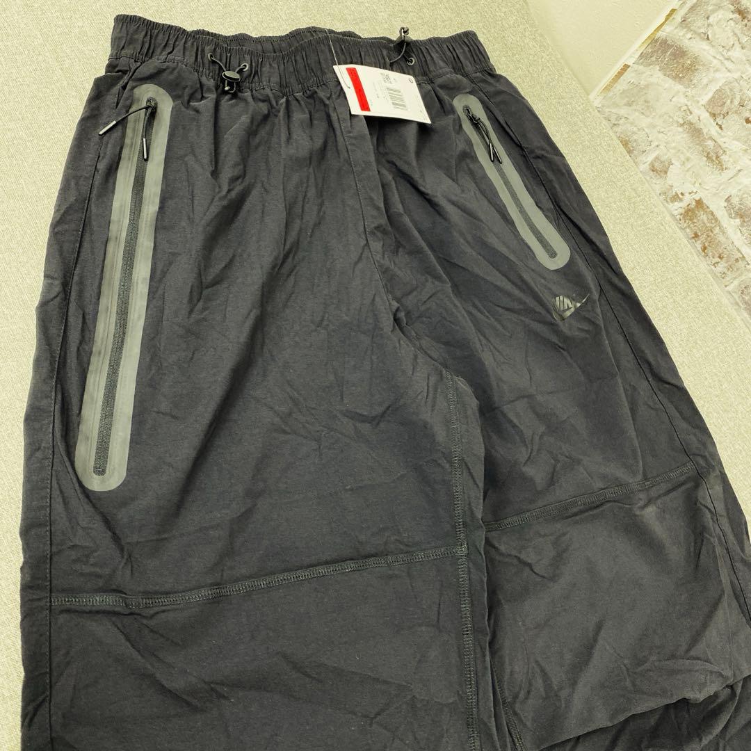 i237♪ 新品　NIKE テックウーブンジャケットセットアップ　ブラック　L