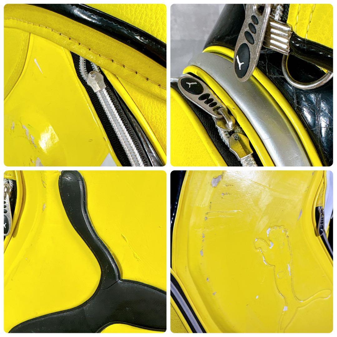 T734 SPALDING ゴルフクラブ メンズ フルセット 14点 プーマ 黄