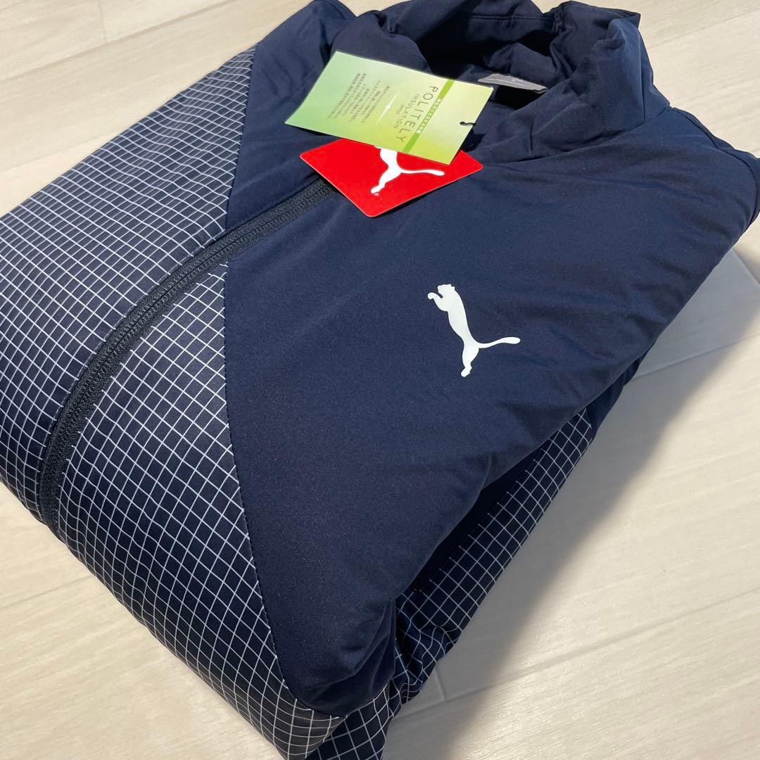 hi❣  PUMA ハイパーストレッチ カラーブロック 中綿 ブルゾン