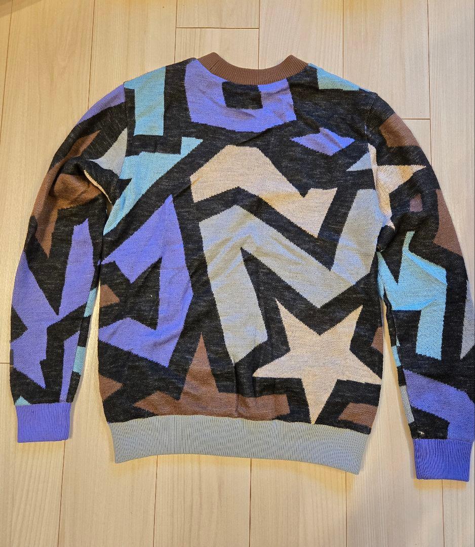 美品 MARK&LONA セーター ニット 44 S ゴルフ ブルゾン