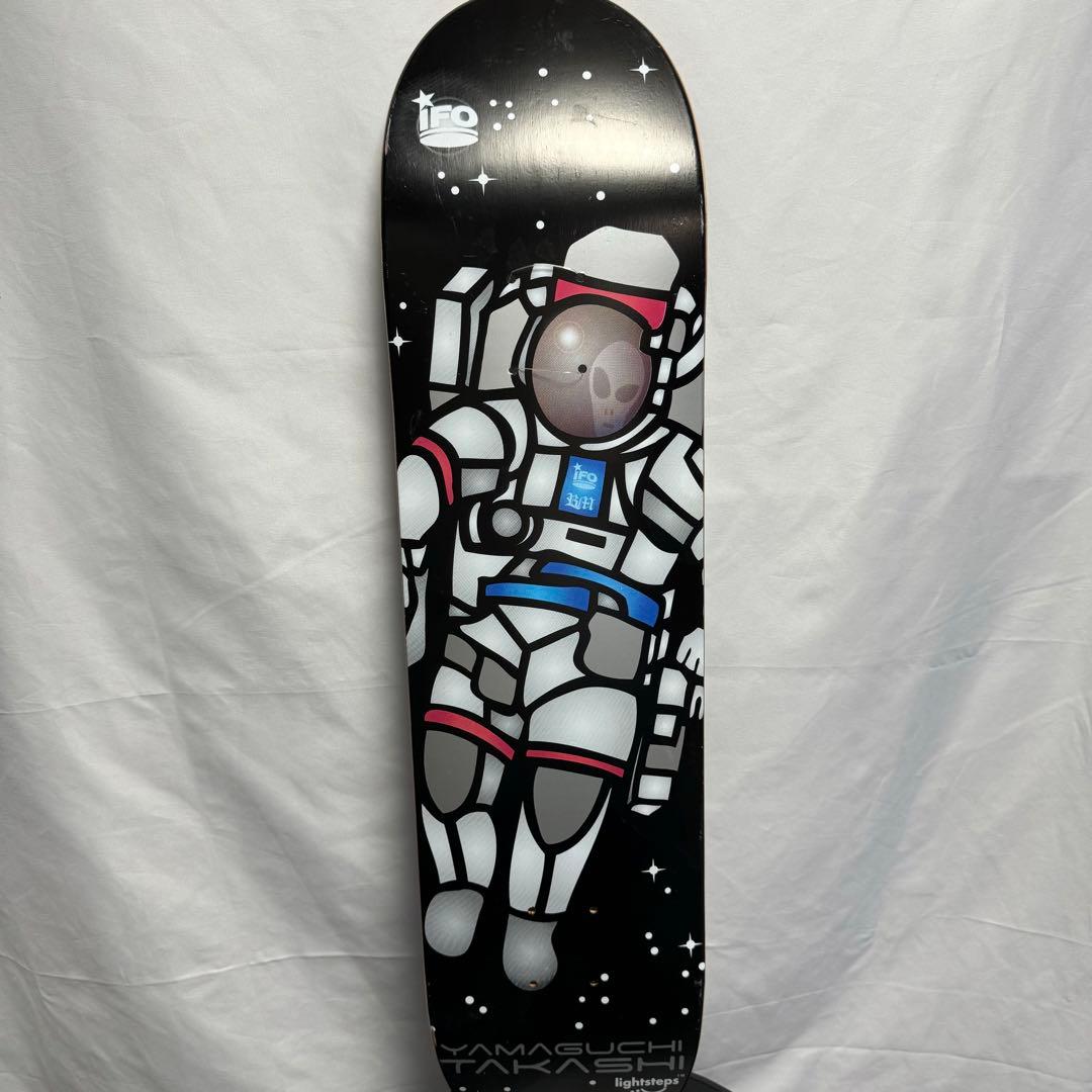 IFO スケボー　デッキ　未使用　板のみ　宇宙飛行士　デッキのみ