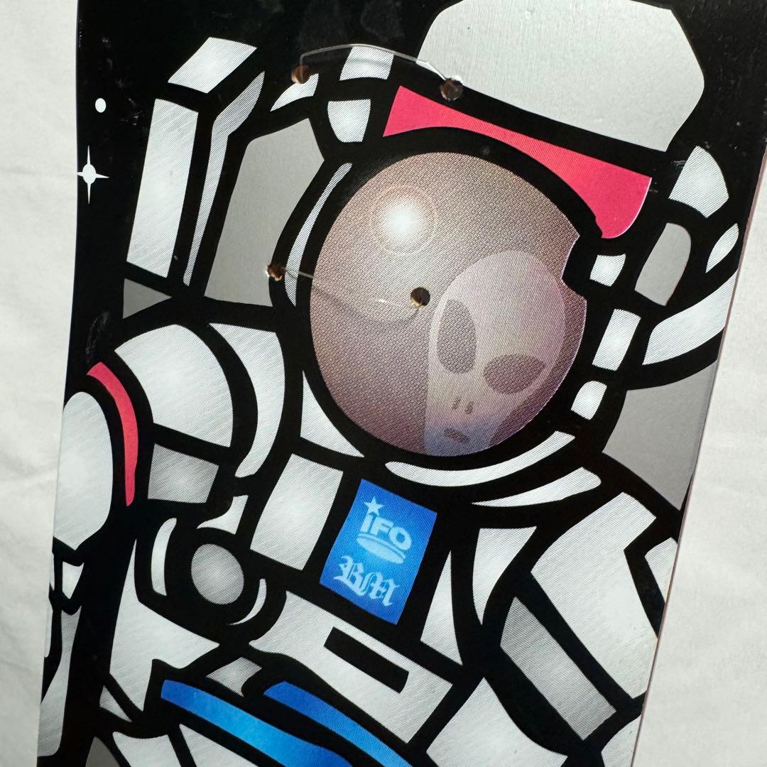 IFO スケボー　デッキ　未使用　板のみ　宇宙飛行士　デッキのみ