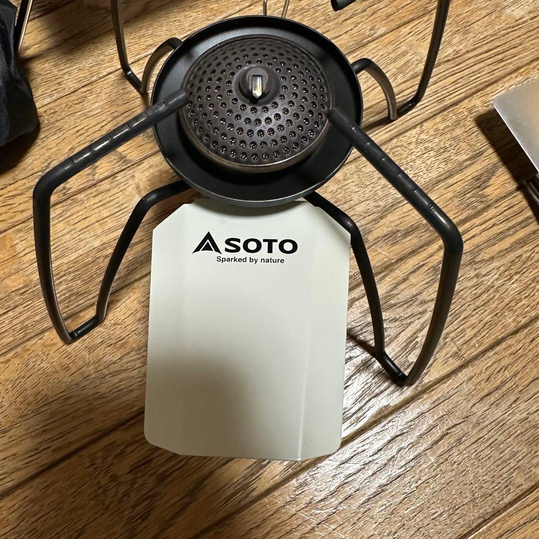 SOTO レギュレーターストーブ 純正アクセサリー3点セット 専用テーブル