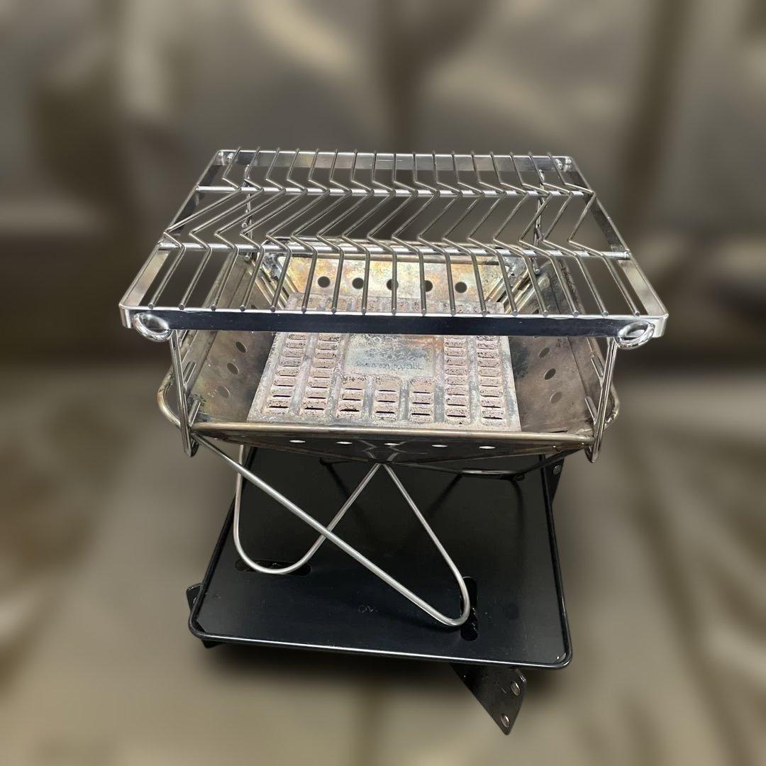 【値下げ】スノーピーク　焚き火台Sフルセット＋アシモクラフト風防4枚セット