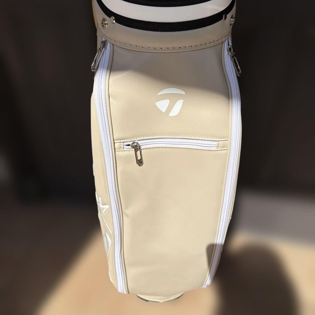 TaylorMade サークルロゴキャディバックBeigeUN7479.5型