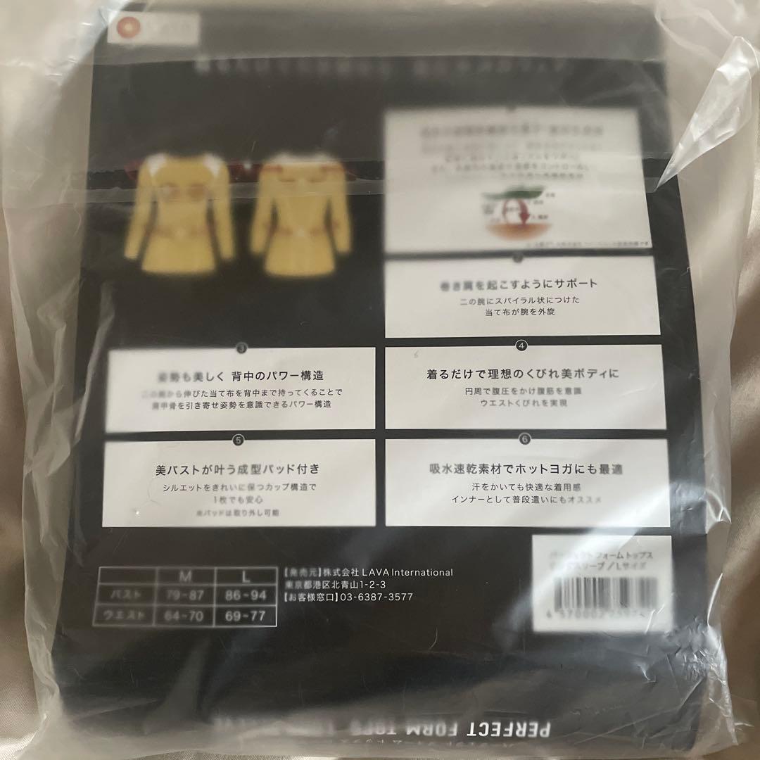 最終値下！パーフェクトフォームトップス ロングスリーブ L