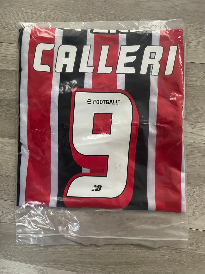 [新品] サン•パウロのユニフォーム25/26 AWAY #CALLERI 9番