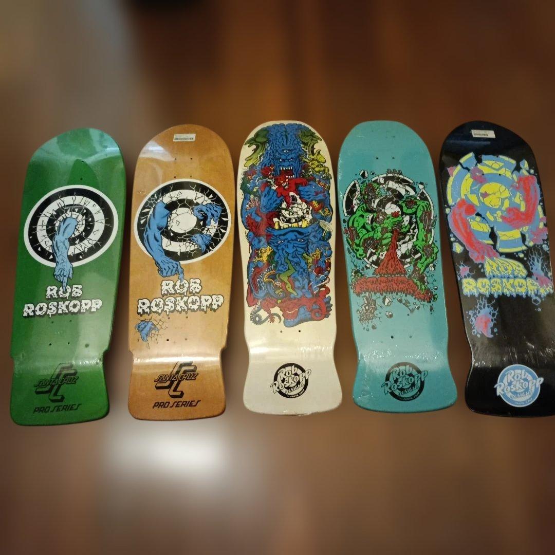SANTACRUZ Rob Roskopp デッキ 5枚セット