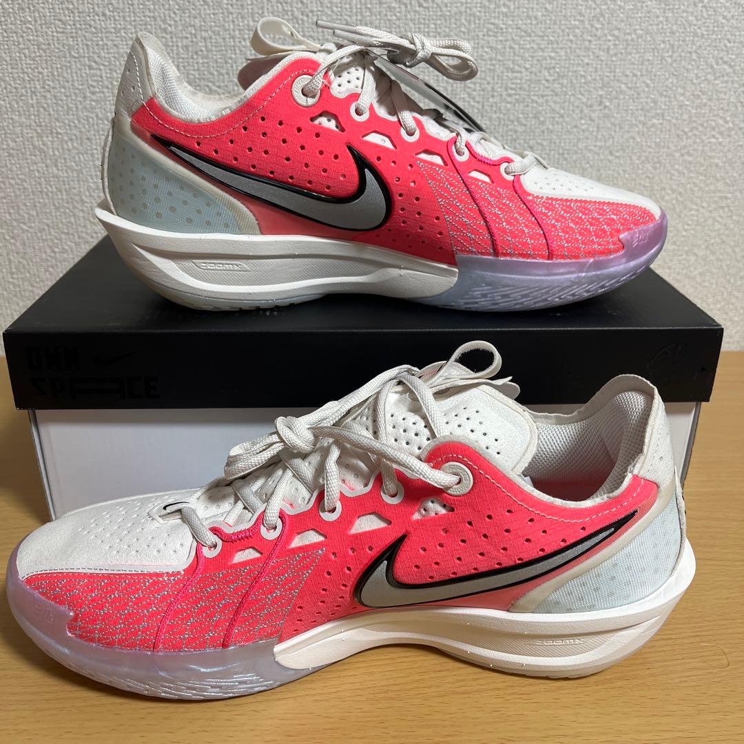 新品 AIR ZOOM G.T. CUT3 PINK BLAST 30cm