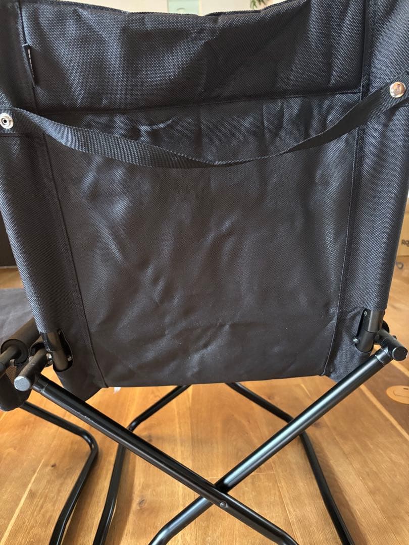 オンウェー Chair-X チェアエックス 2セット ブラック キャンプ チェア