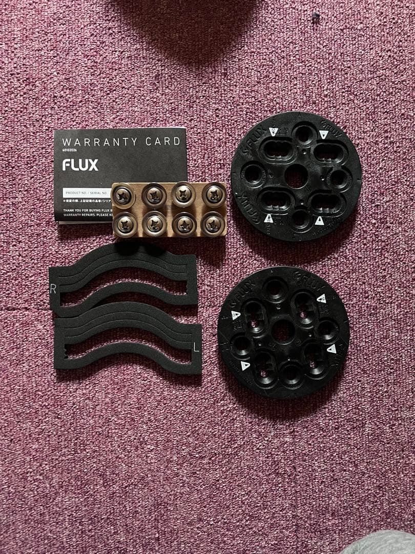 FLUX GT スノーボード ビンディング ホワイト　Ｍ　F24GTMW